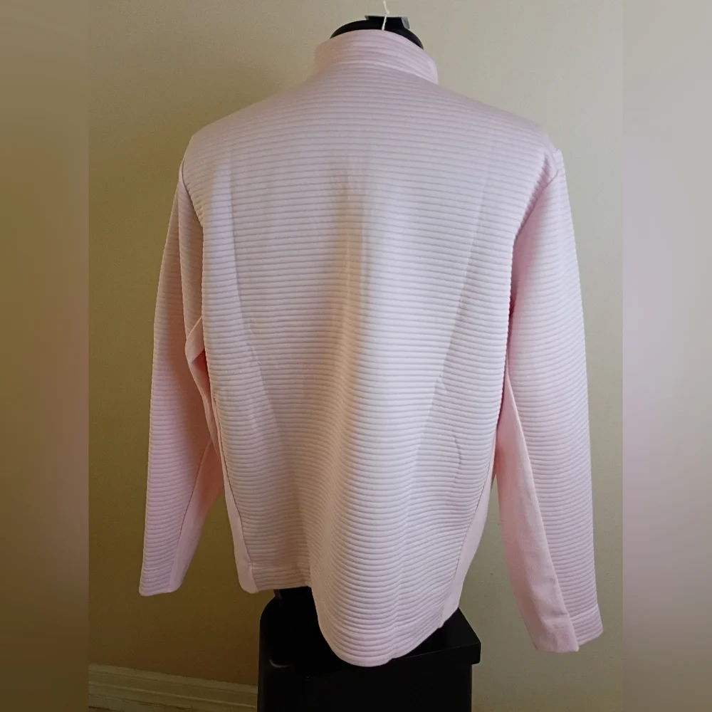Adidas Golf Ultimate 365 DWR Textured Water Repellent, Sandy Pink - NWT XL $85 - Picture 3 of 6